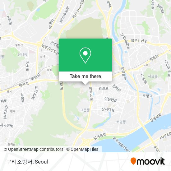 구리소방서 map