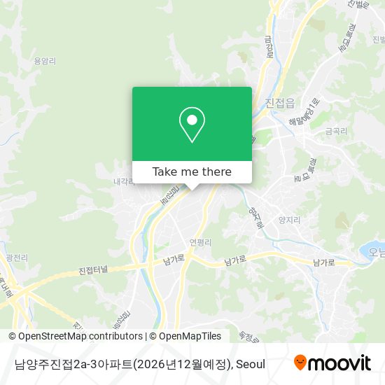 남양주진접2a-3아파트(2026년12월예정) map