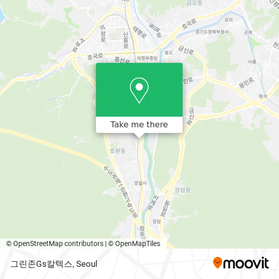 그린존Gs칼텍스 map