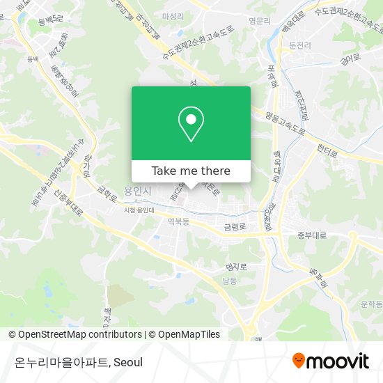 온누리마을아파트 map