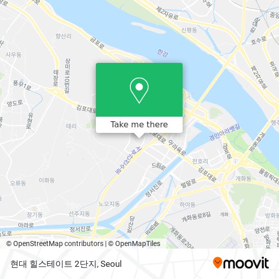 현대 힐스테이트 2단지 map