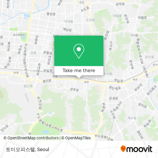 토미오피스텔 map