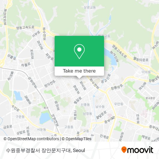 수원중부경찰서 장안문지구대 map