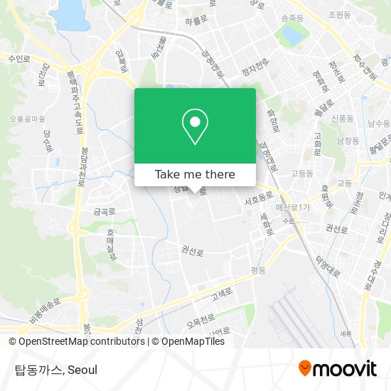 탑동까스 map