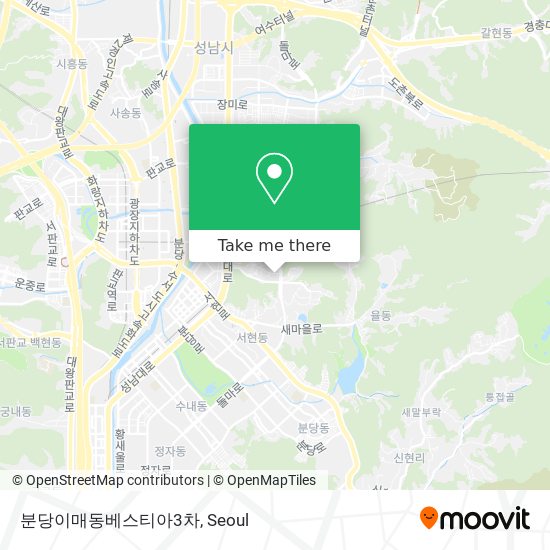 분당이매동베스티아3차 map