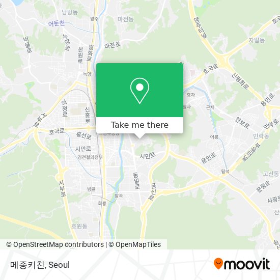 메종키친 map