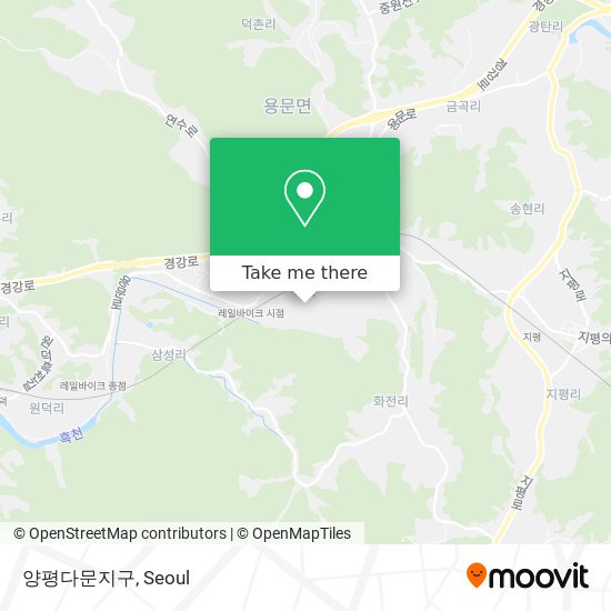 양평다문지구 map