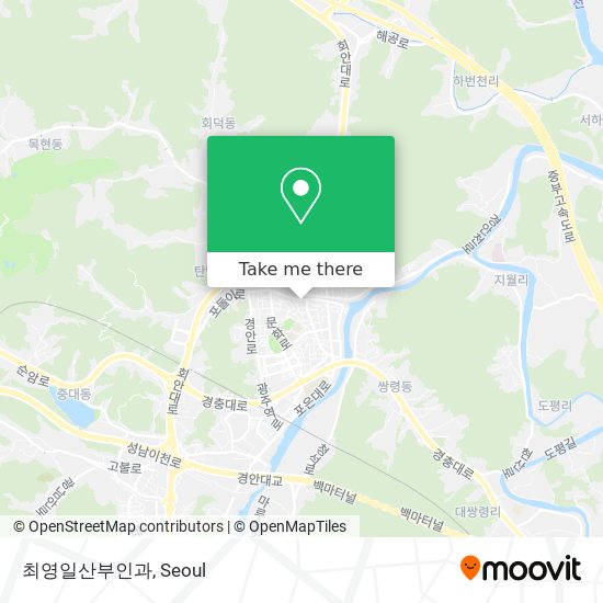 최영일산부인과 map