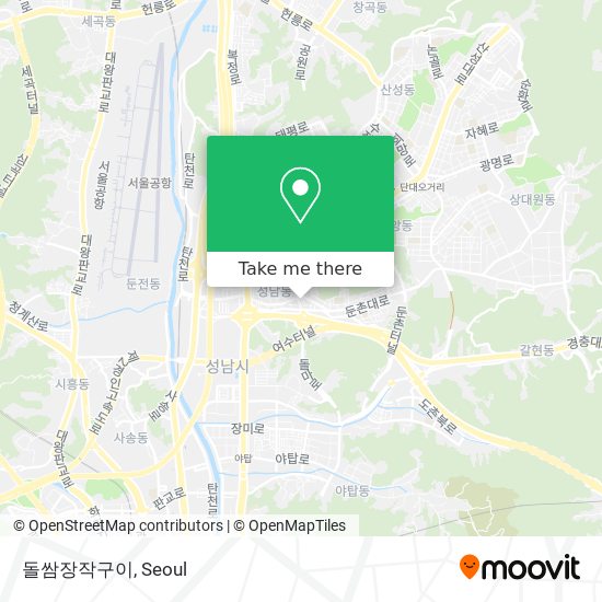 돌쌈장작구이 map