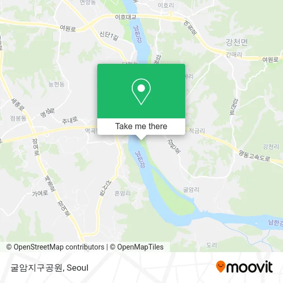 굴암지구공원 map