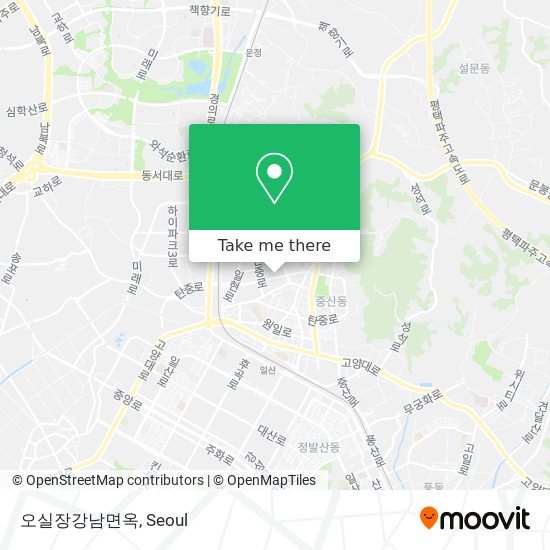 오실장강남면옥 map