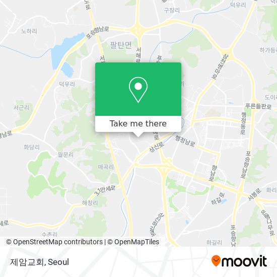제암교회 map