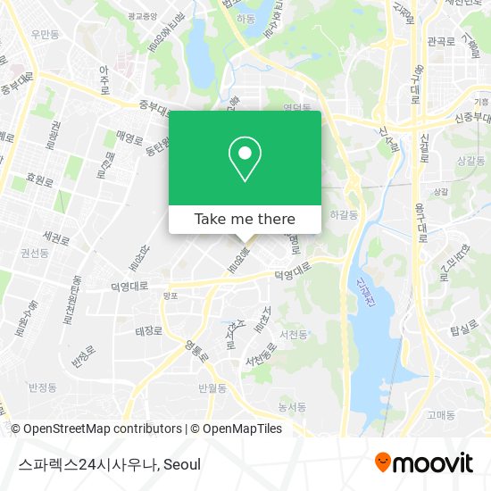 스파렉스24시사우나 map