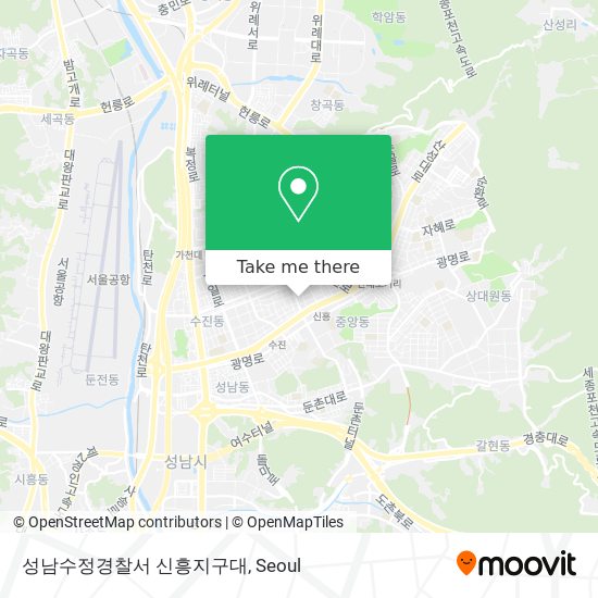 성남수정경찰서 신흥지구대 map