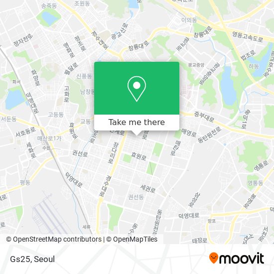 Gs25 map