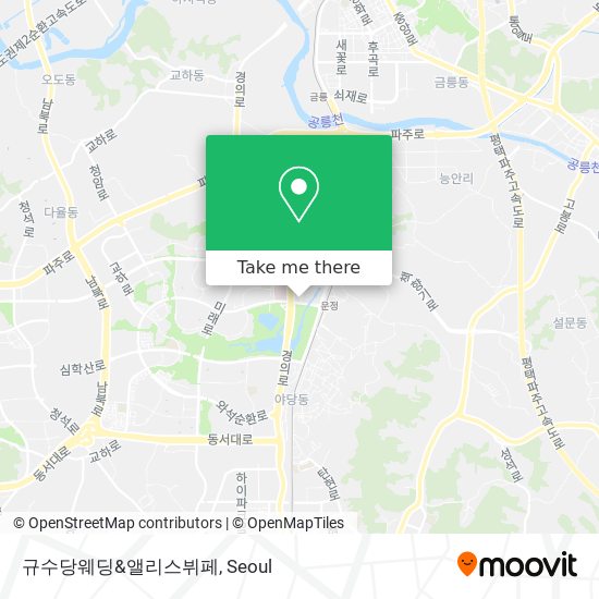 규수당웨딩&앨리스뷔페 map