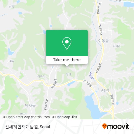 신세계인재개발원 map