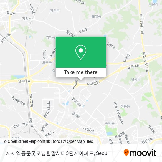 지제역동문굿모닝힐맘시티3단지아파트 map