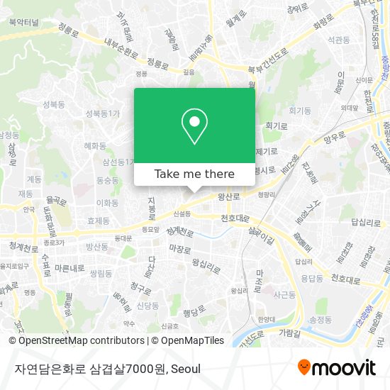 자연담은화로              삼겹살7000원 map