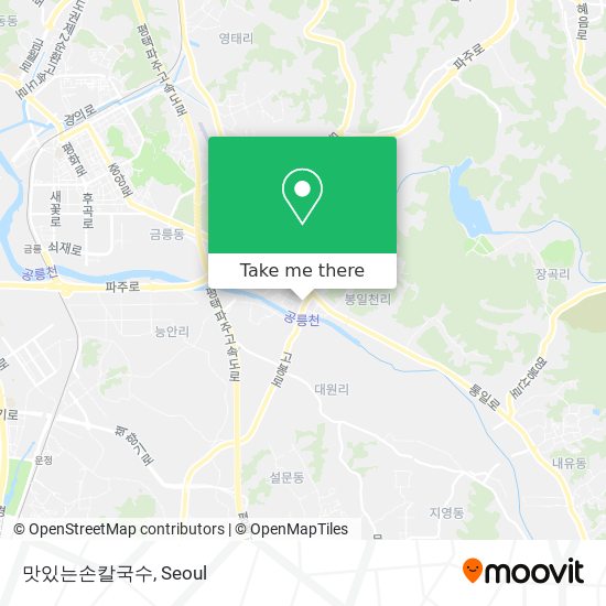 맛있는손칼국수 map