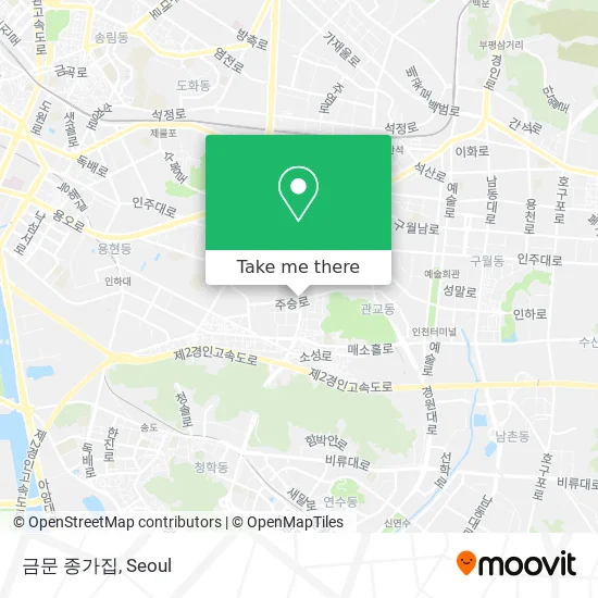 금문 종가집 map