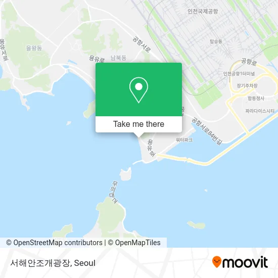 서해안조개광장 map