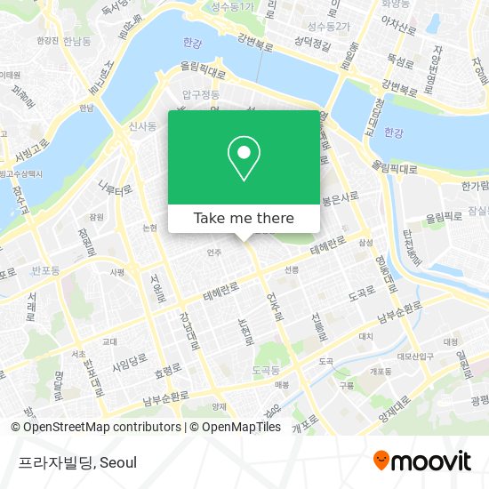 프라자빌딩 map