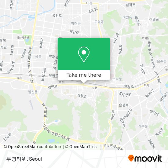 부영타워 map