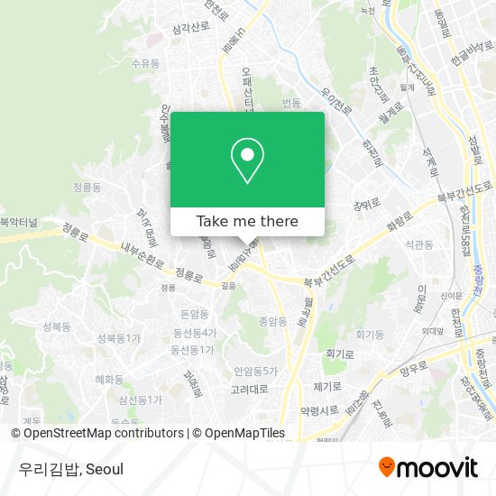 우리김밥 map