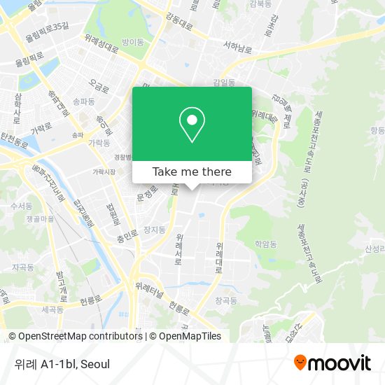 위례 A1-1bl map