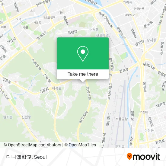 다니엘학교 map