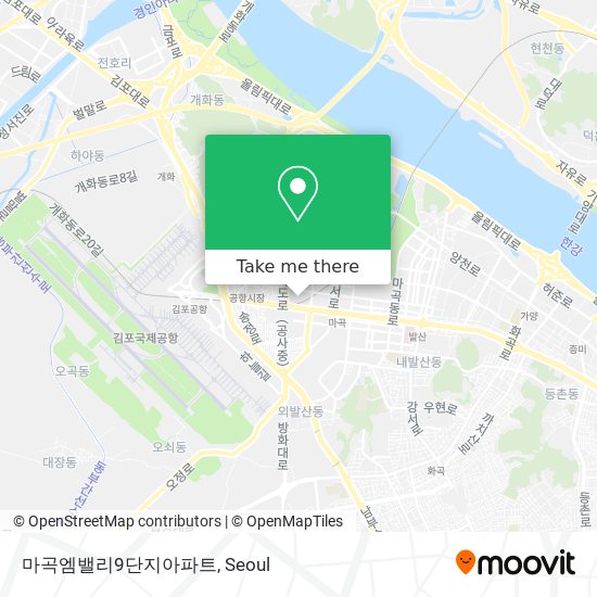 마곡엠밸리9단지아파트 map