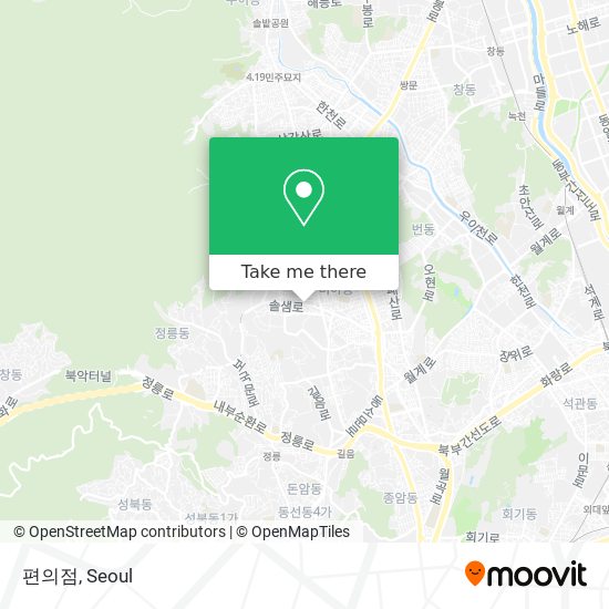 편의점 map