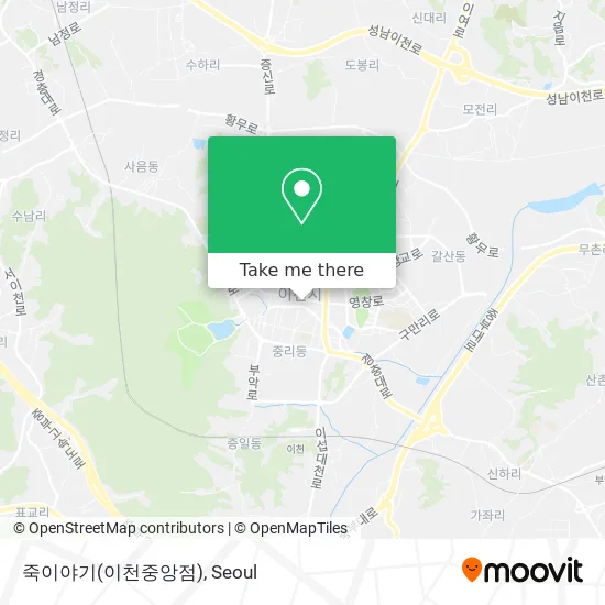 죽이야기(이천중앙점) map