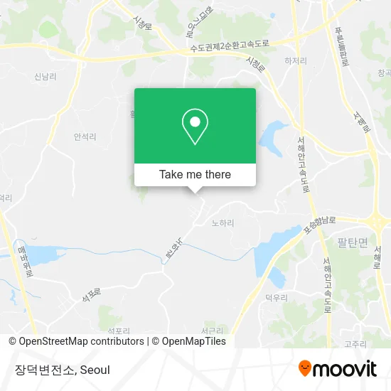 장덕변전소 map