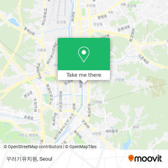 꾸러기유치원 map