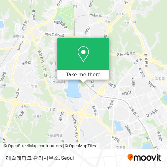 레솔레파크 관리사무소 map