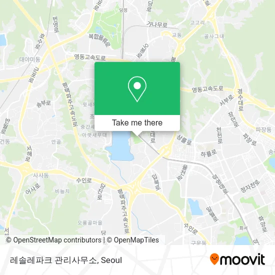 레솔레파크 관리사무소 map