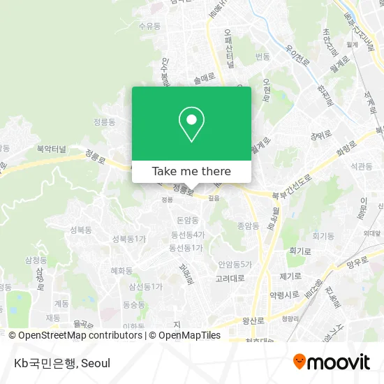 Kb국민은행 map