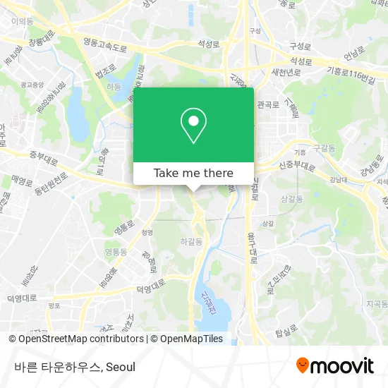 바른 타운하우스 map