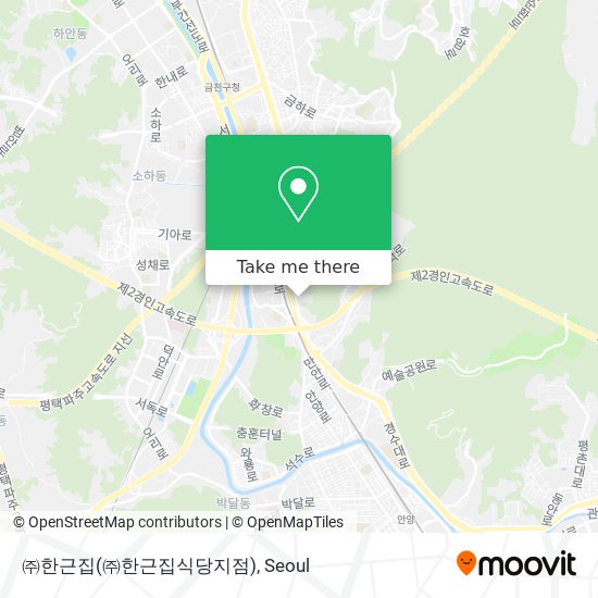 ㈜한근집(㈜한근집식당지점) map