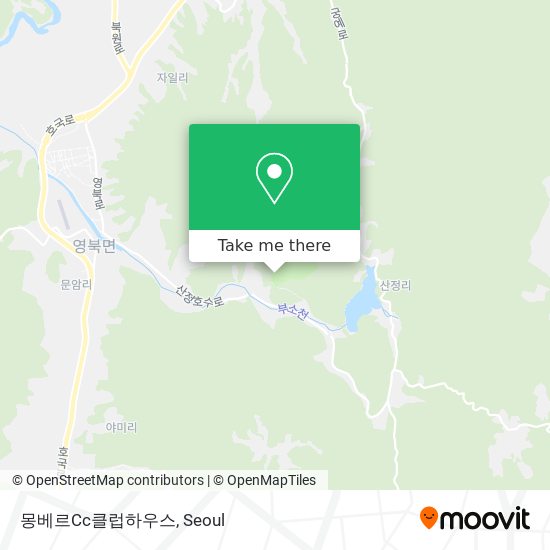 몽베르Cc클럽하우스 map
