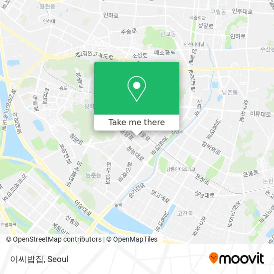 이씨밥집 map