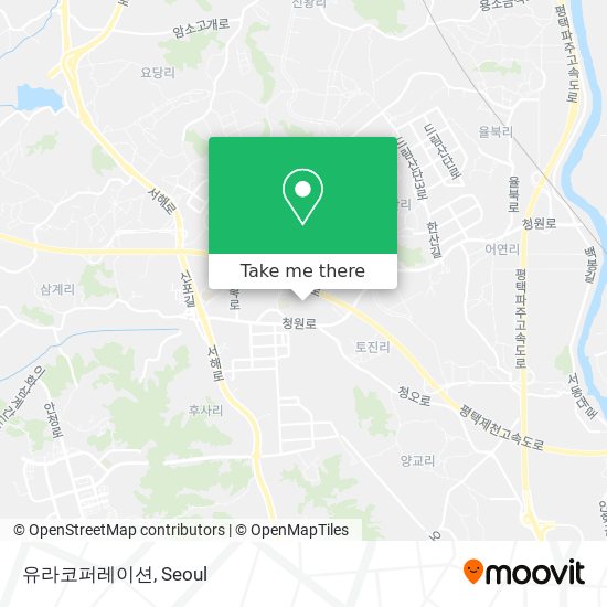 유라코퍼레이션 map