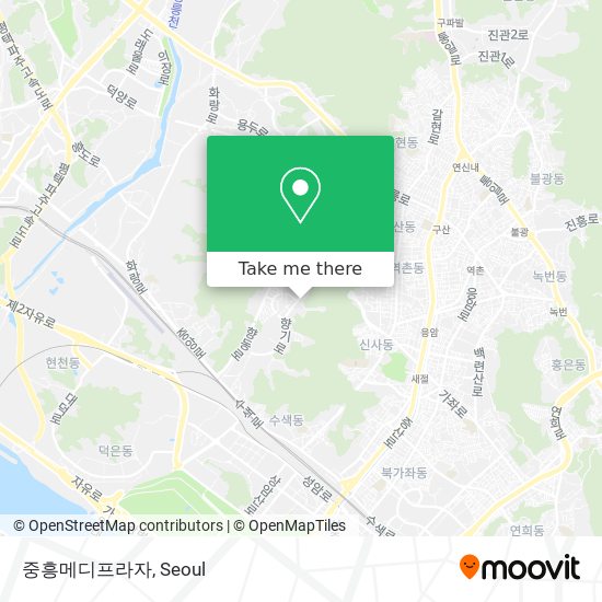 중흥메디프라자 map