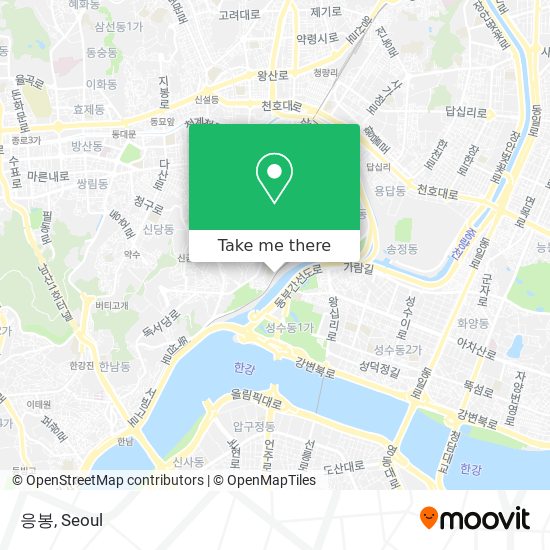응봉 map
