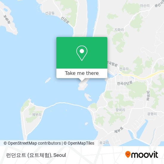 런던요트 (요트체험) map