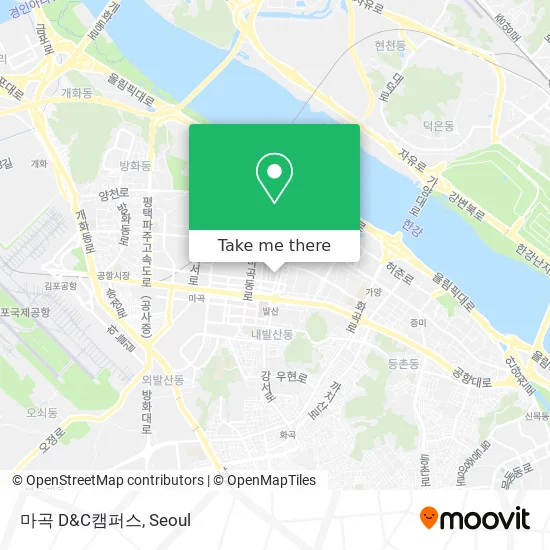 마곡 D&C캠퍼스 map