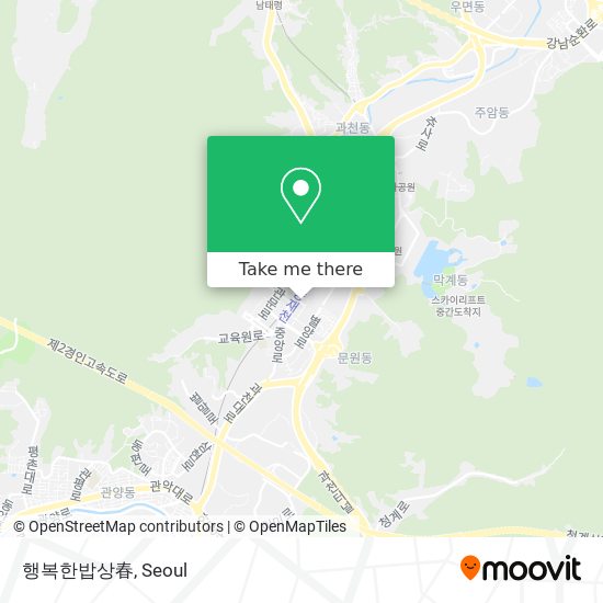 행복한밥상春 map