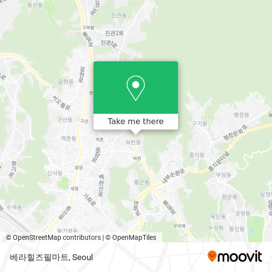 베라힐즈필마트 map